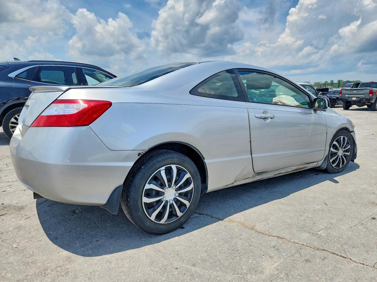 2006 Honda Civic Lx Gray vin: 2HGFG12626H574540