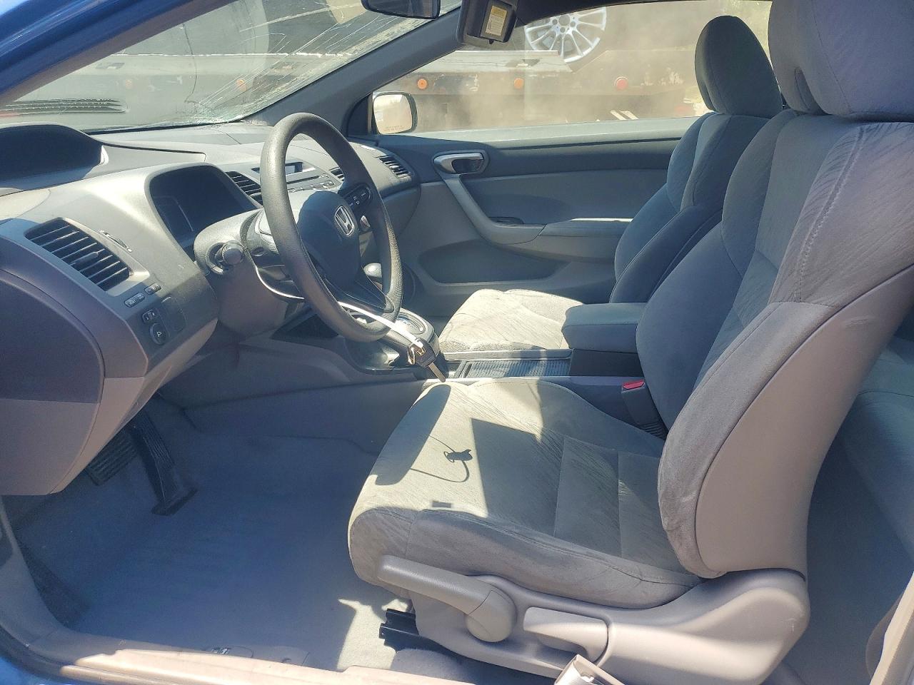 2007 Honda Civic Lx Blue vin: 2HGFG12627H545654