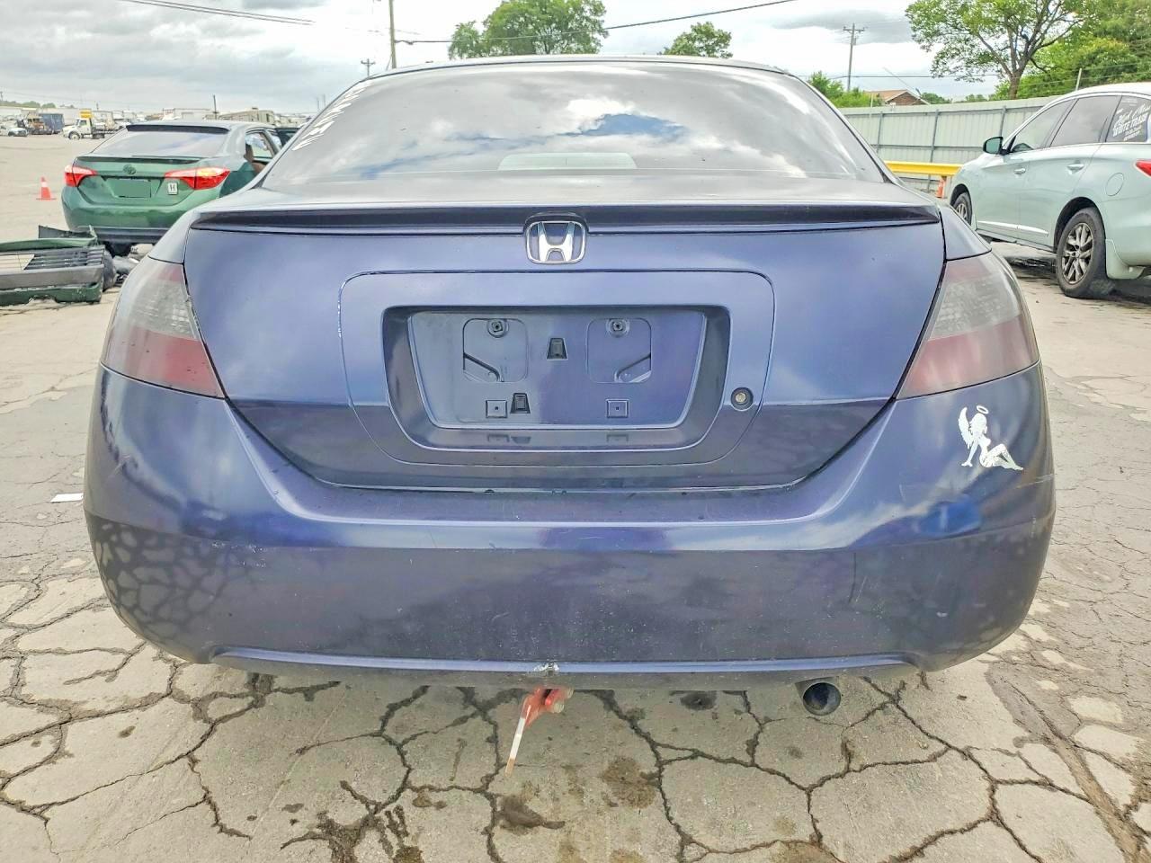 2008 Honda Civic Lx Blue vin: 2HGFG12628H548734