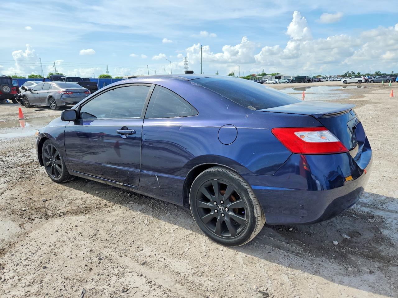 2008 Honda Civic Lx Синий vin: 2HGFG12628H564948