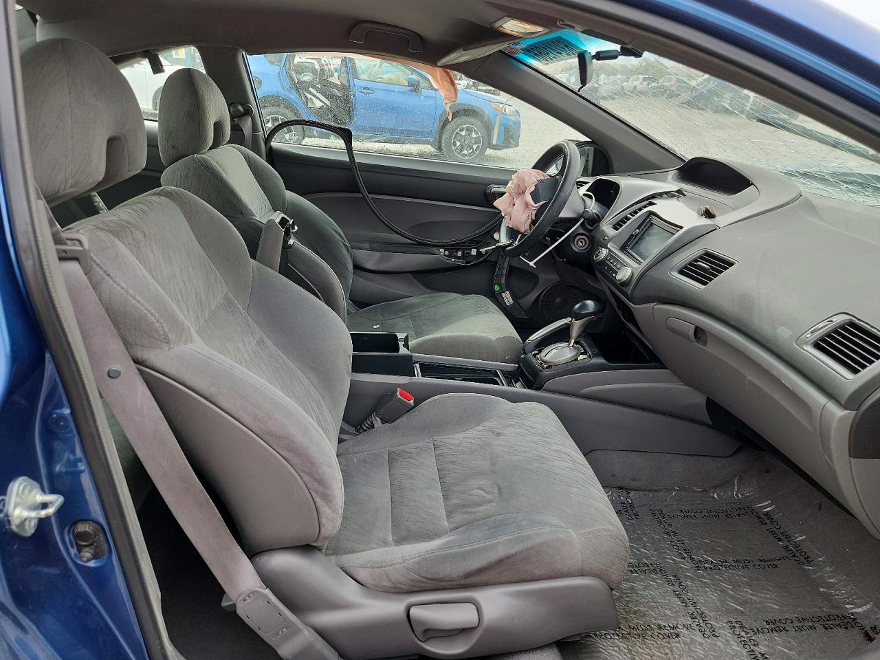 2008 Honda Civic Lx Blue vin: 2HGFG12628H566456