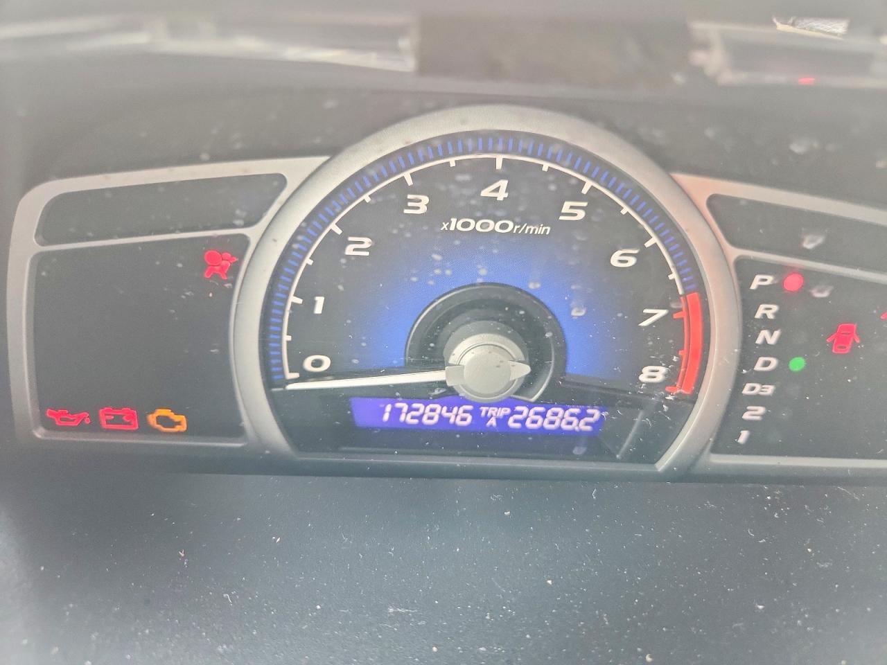 2008 Honda Civic Lx Blue vin: 2HGFG12628H566456