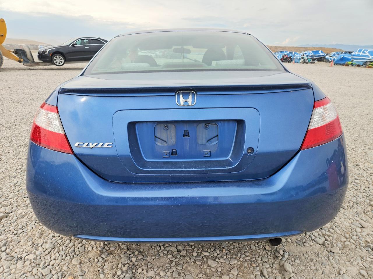 2008 Honda Civic Lx Blue vin: 2HGFG12628H566456