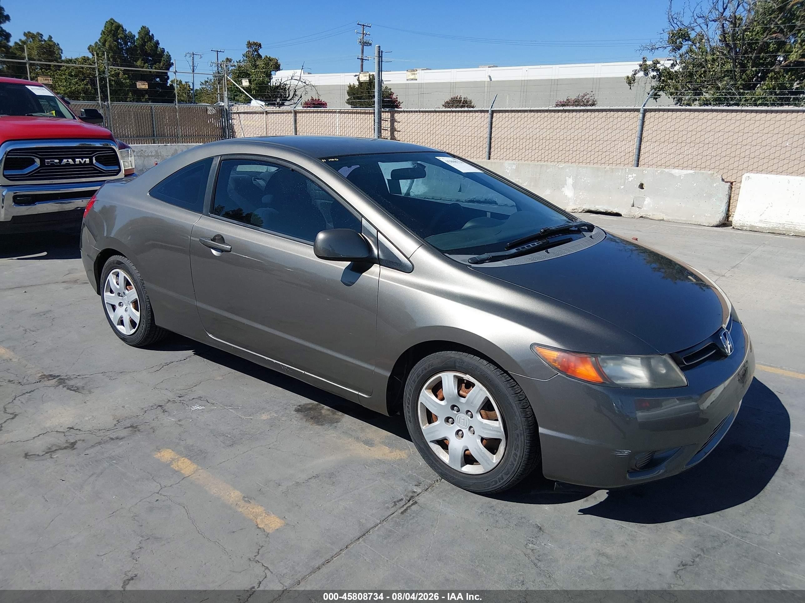 2008 Honda Civic Lx Brown vin: 2HGFG12628H574833