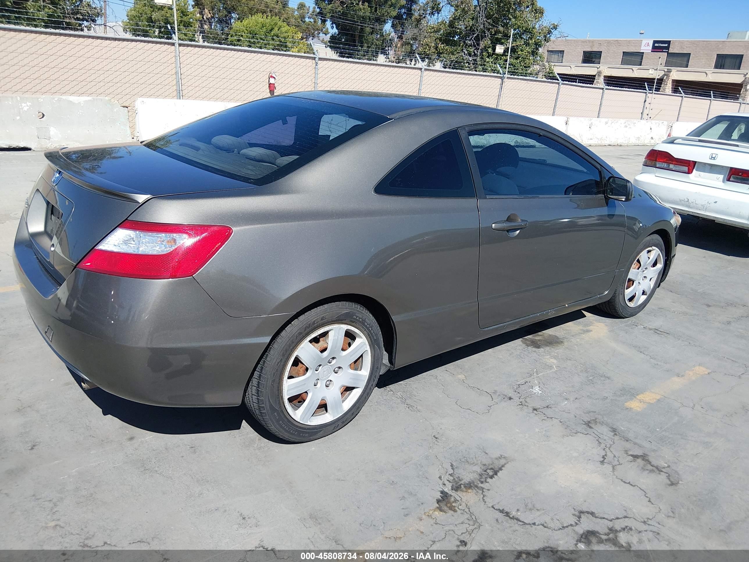 2008 Honda Civic Lx Brown vin: 2HGFG12628H574833