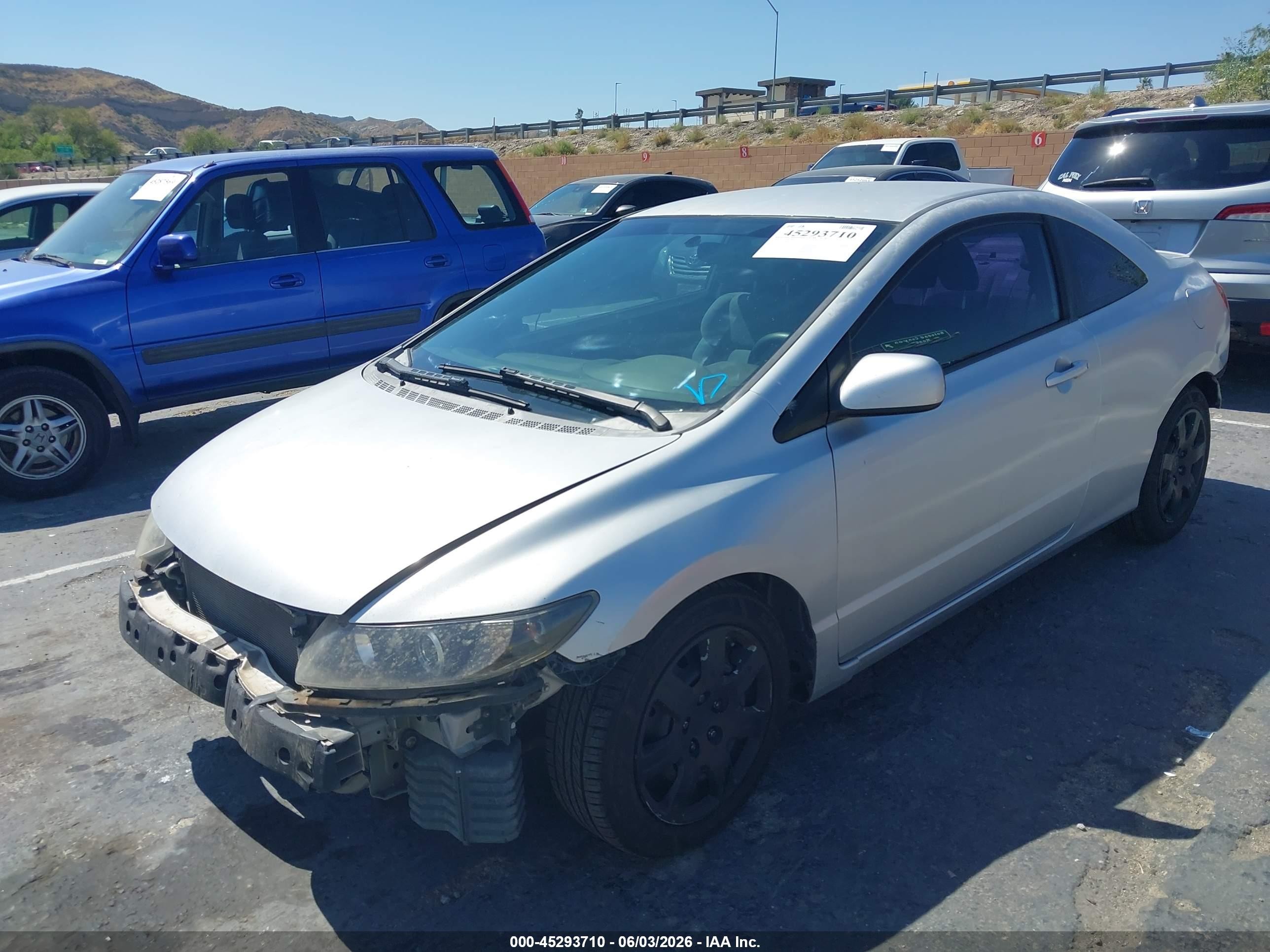 2008 Honda Civic Lx Silver vin: 2HGFG12628H575254