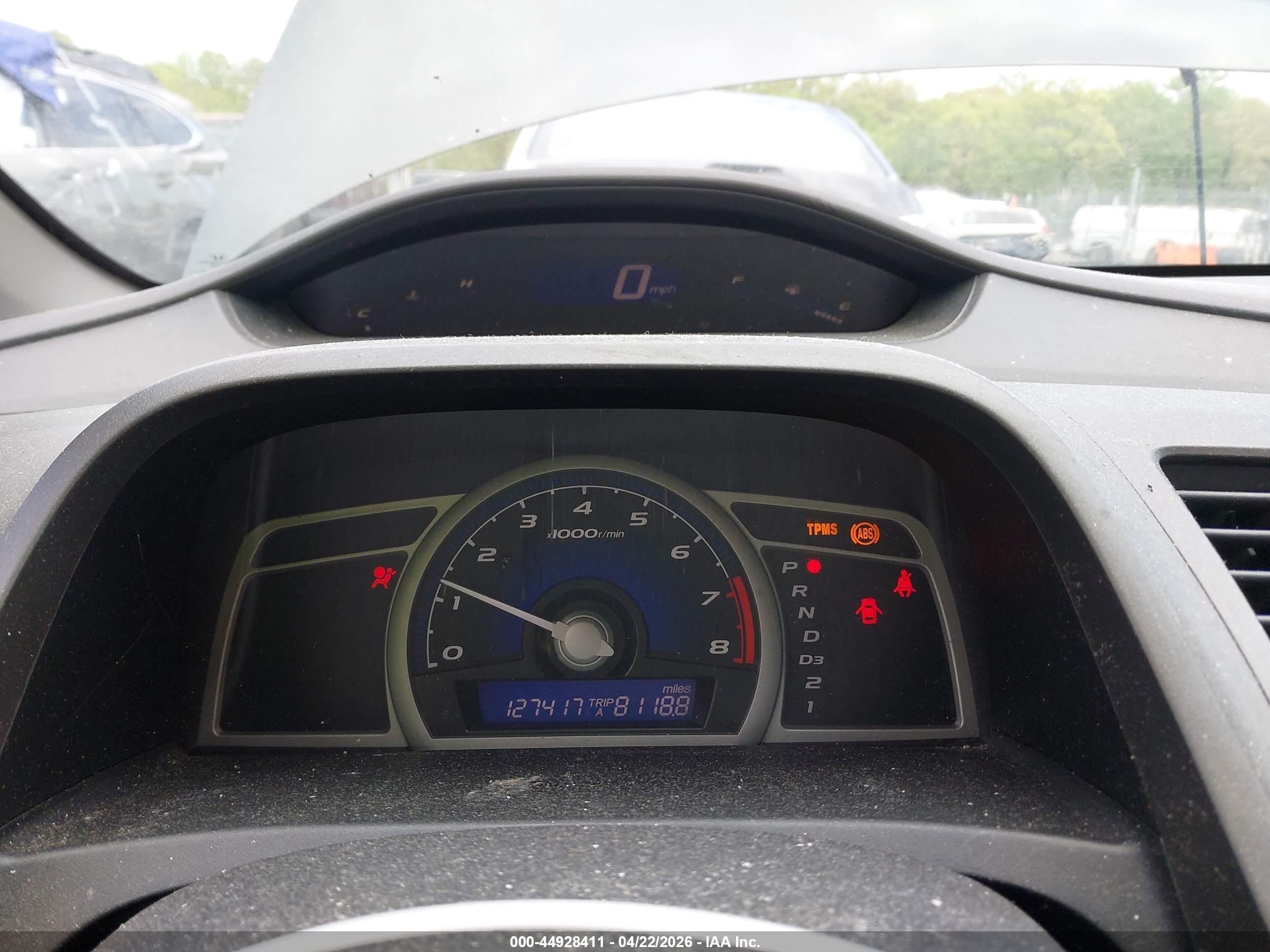 2009 Honda Civic Lx Gray vin: 2HGFG12629H505724