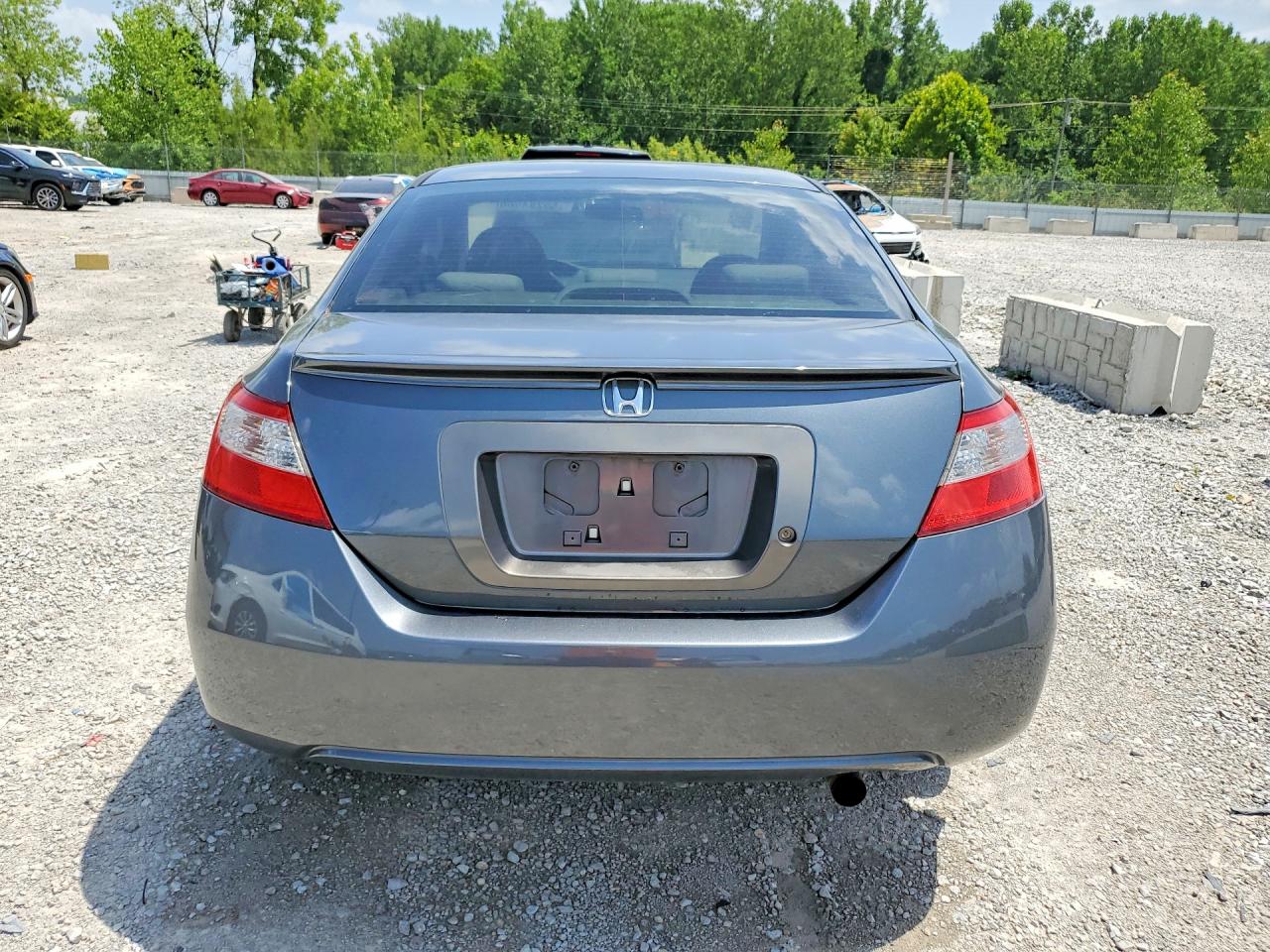 2009 Honda Civic Lx Gray vin: 2HGFG12629H507649