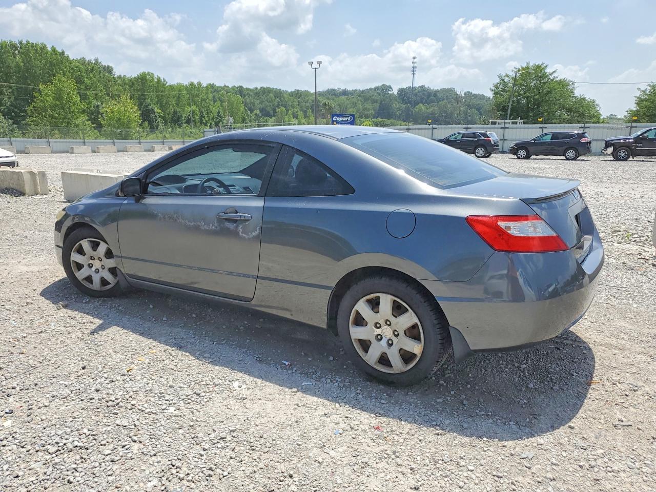 2009 Honda Civic Lx Gray vin: 2HGFG12629H507649