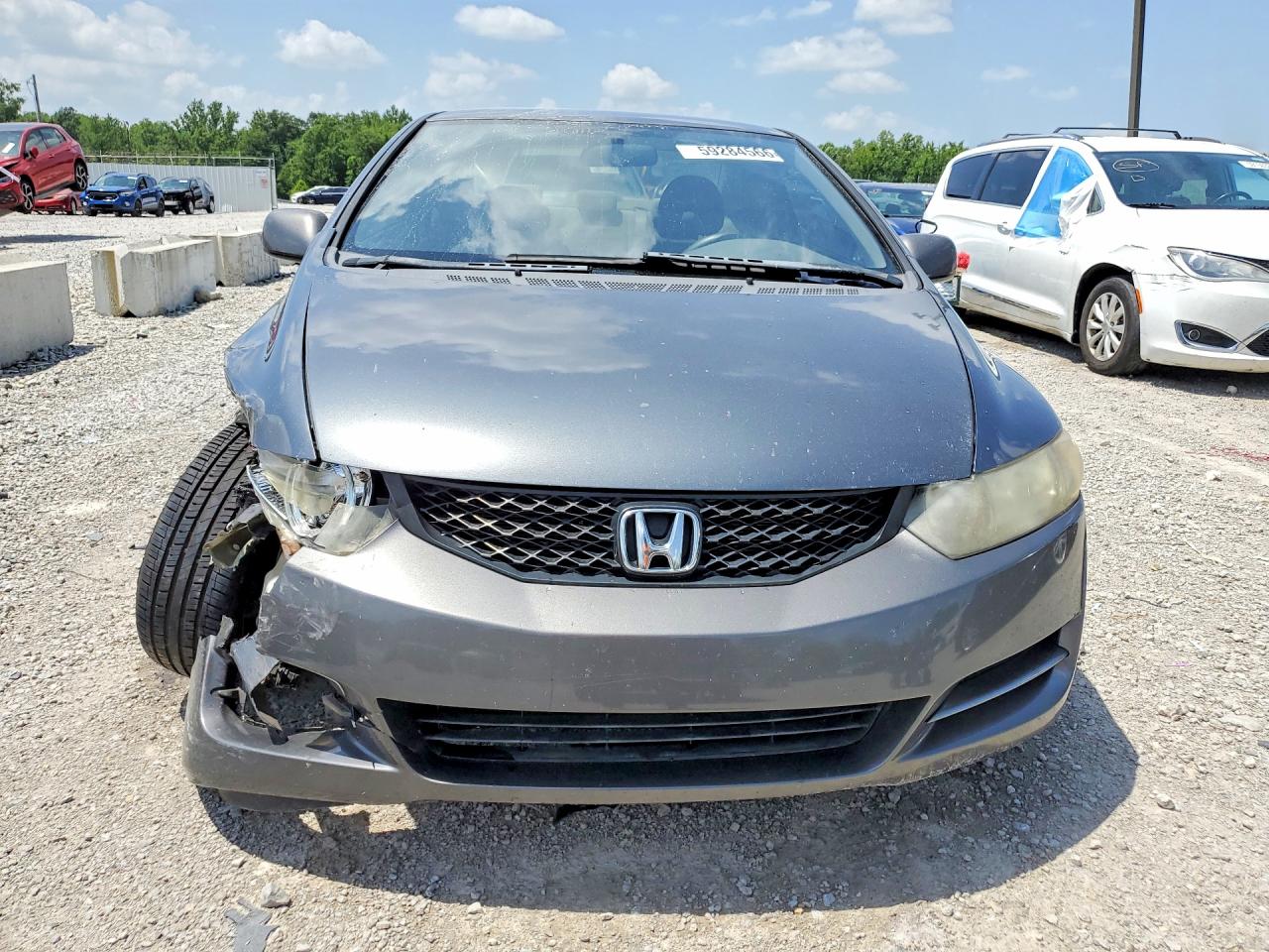 2009 Honda Civic Lx Gray vin: 2HGFG12629H507649