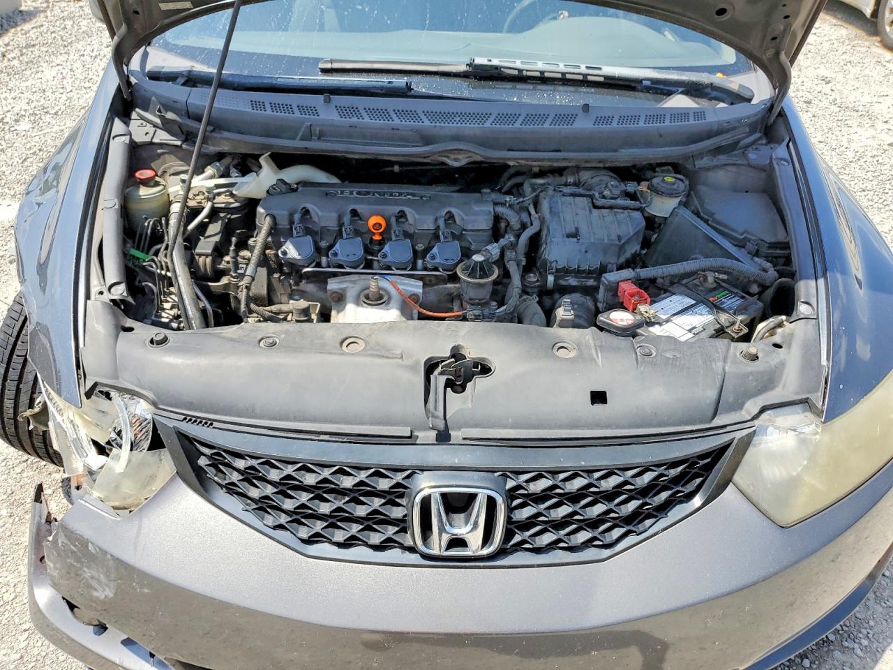 2009 Honda Civic Lx Gray vin: 2HGFG12629H507649