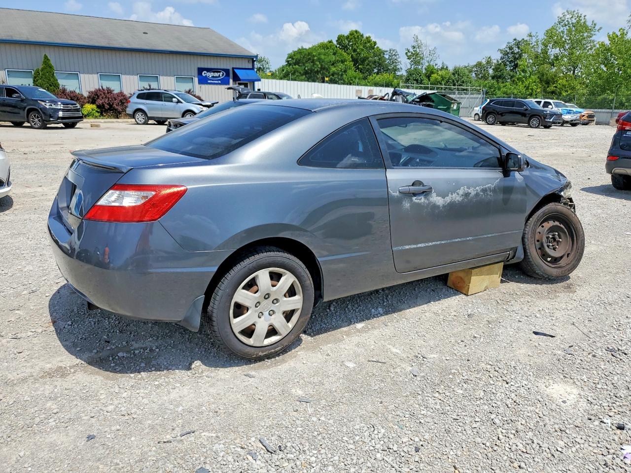 2009 Honda Civic Lx Gray vin: 2HGFG12629H507649