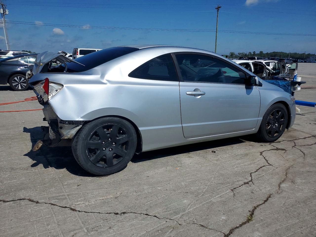 2009 Honda Civic Lx Silver vin: 2HGFG12629H522684