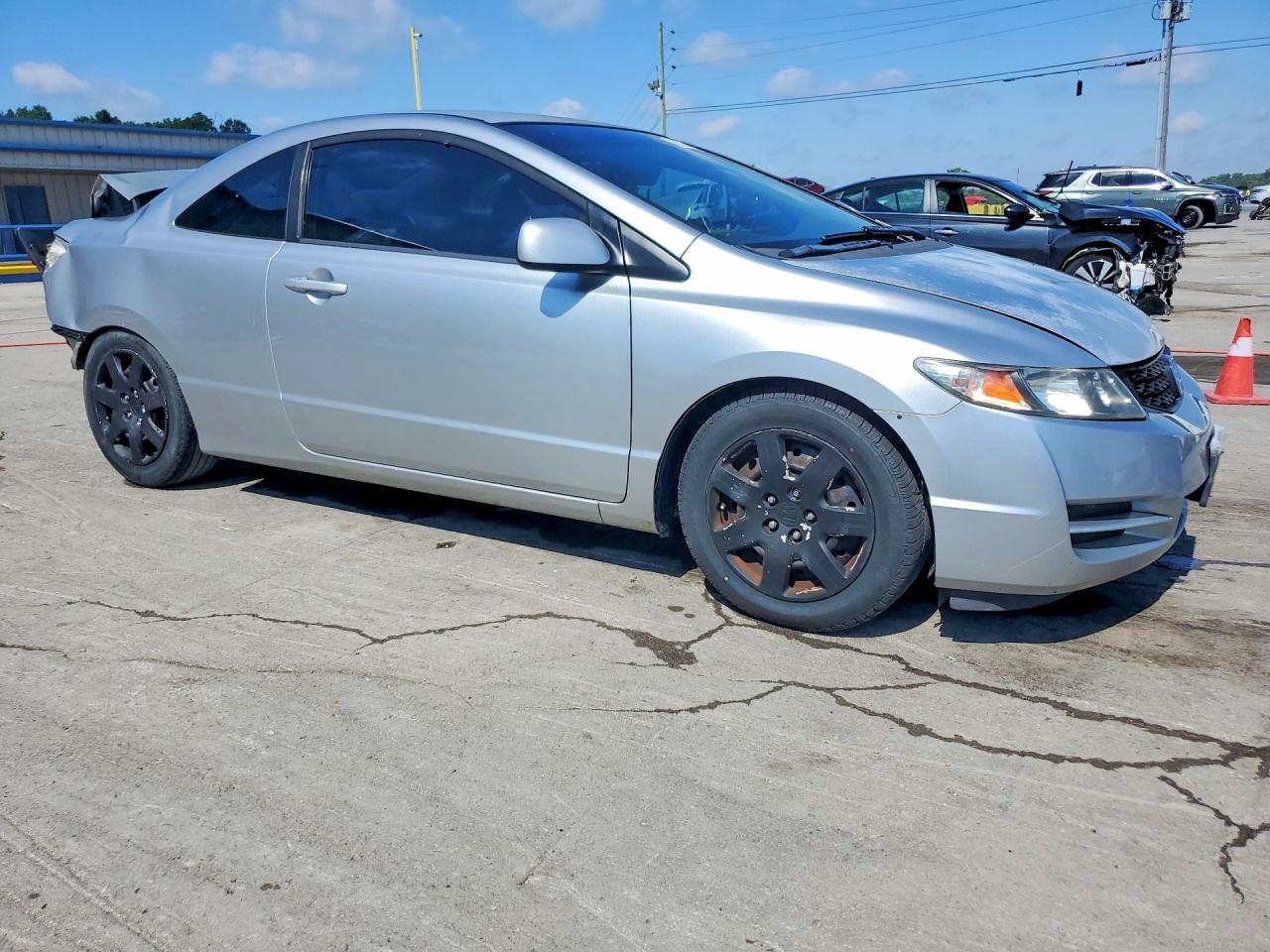 2009 Honda Civic Lx Silver vin: 2HGFG12629H522684
