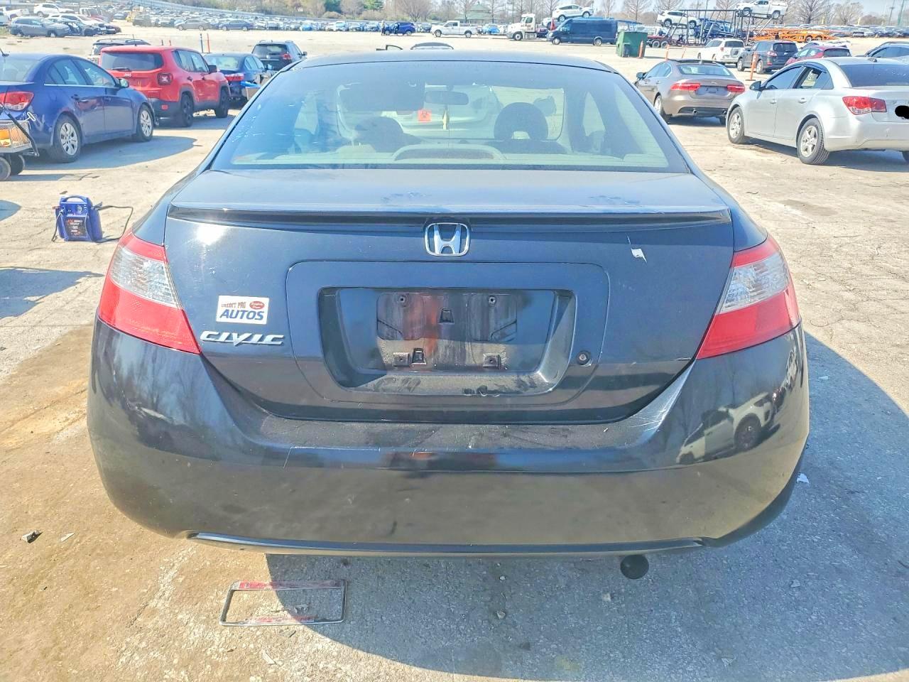 2009 Honda Civic Lx Black vin: 2HGFG12629H531949