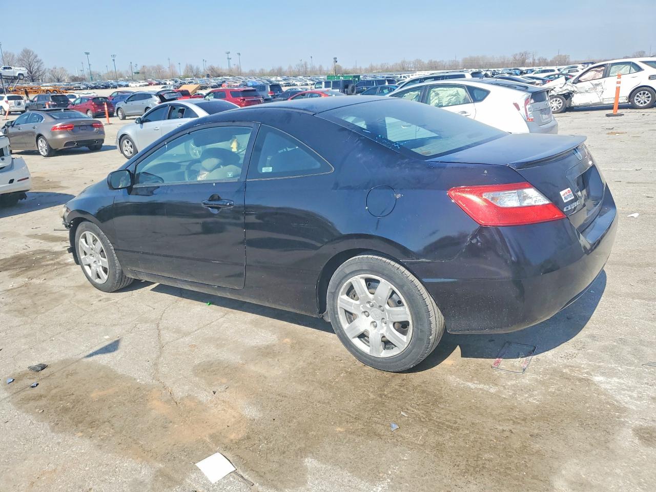 2009 Honda Civic Lx Black vin: 2HGFG12629H531949