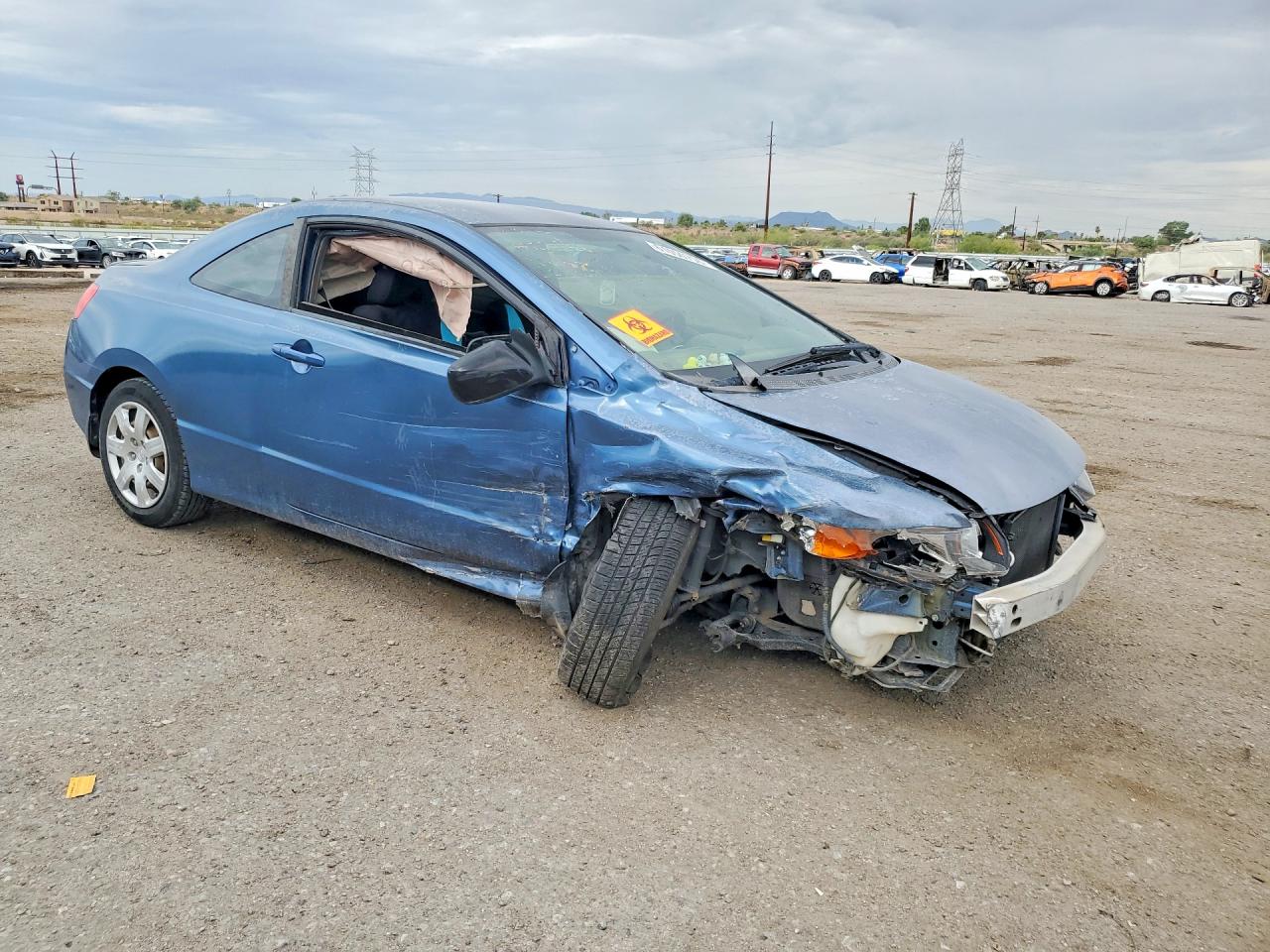 2009 Honda Civic 2d Exl Blue vin: 2HGFG12629H539999
