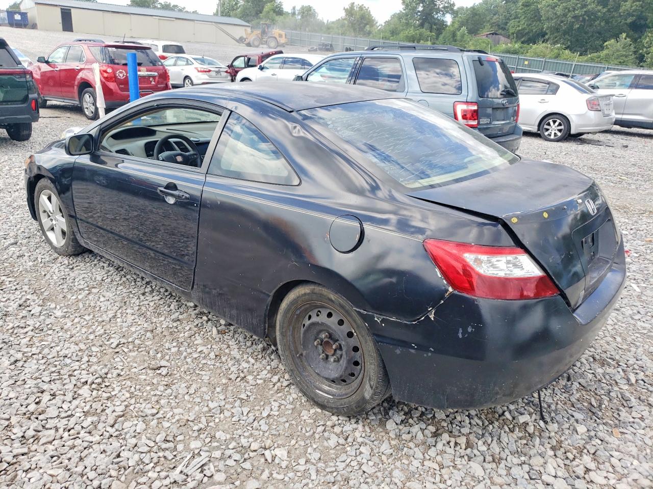 2006 Honda Civic Lx Black vin: 2HGFG12636H505095