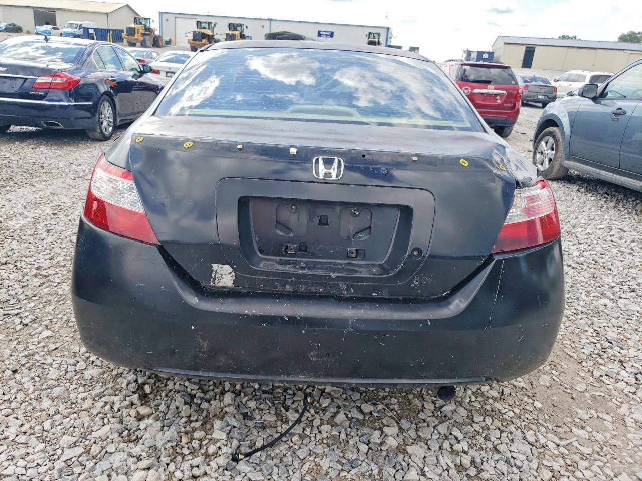 2006 Honda Civic Lx Black vin: 2HGFG12636H505095