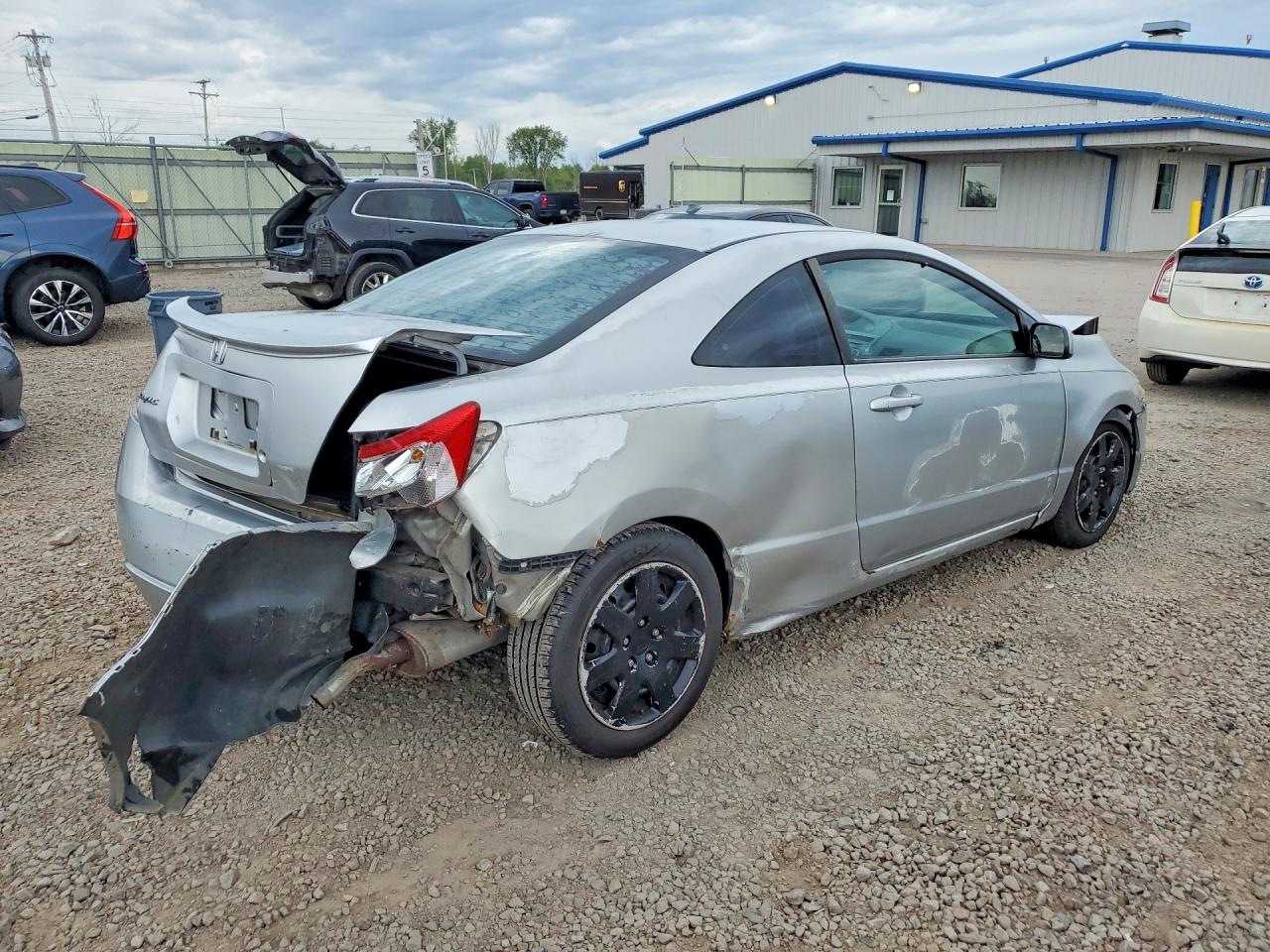 2006 Honda Civic Lx Silver vin: 2HGFG12636H511740