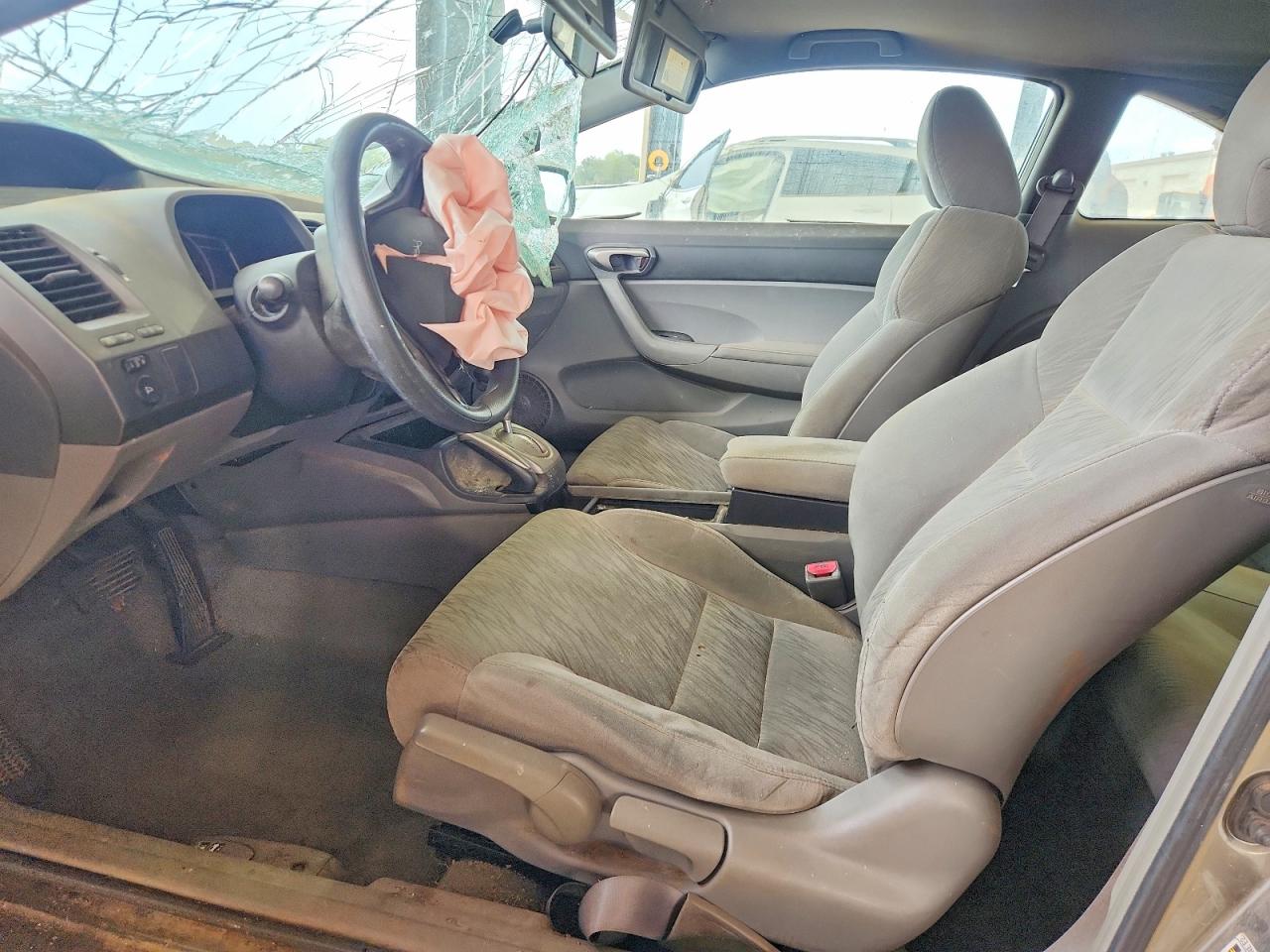 2006 Honda Civic Lx Gray vin: 2HGFG12636H518719
