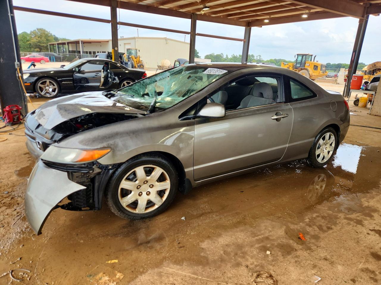 2006 Honda Civic Lx Серый vin: 2HGFG12636H518719