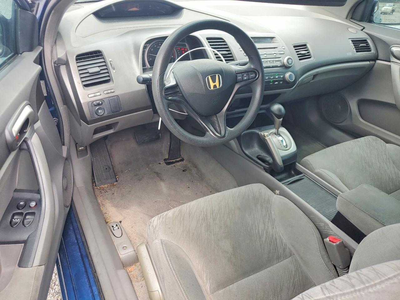 2006 Honda Civic Lx Blue vin: 2HGFG12636H565698