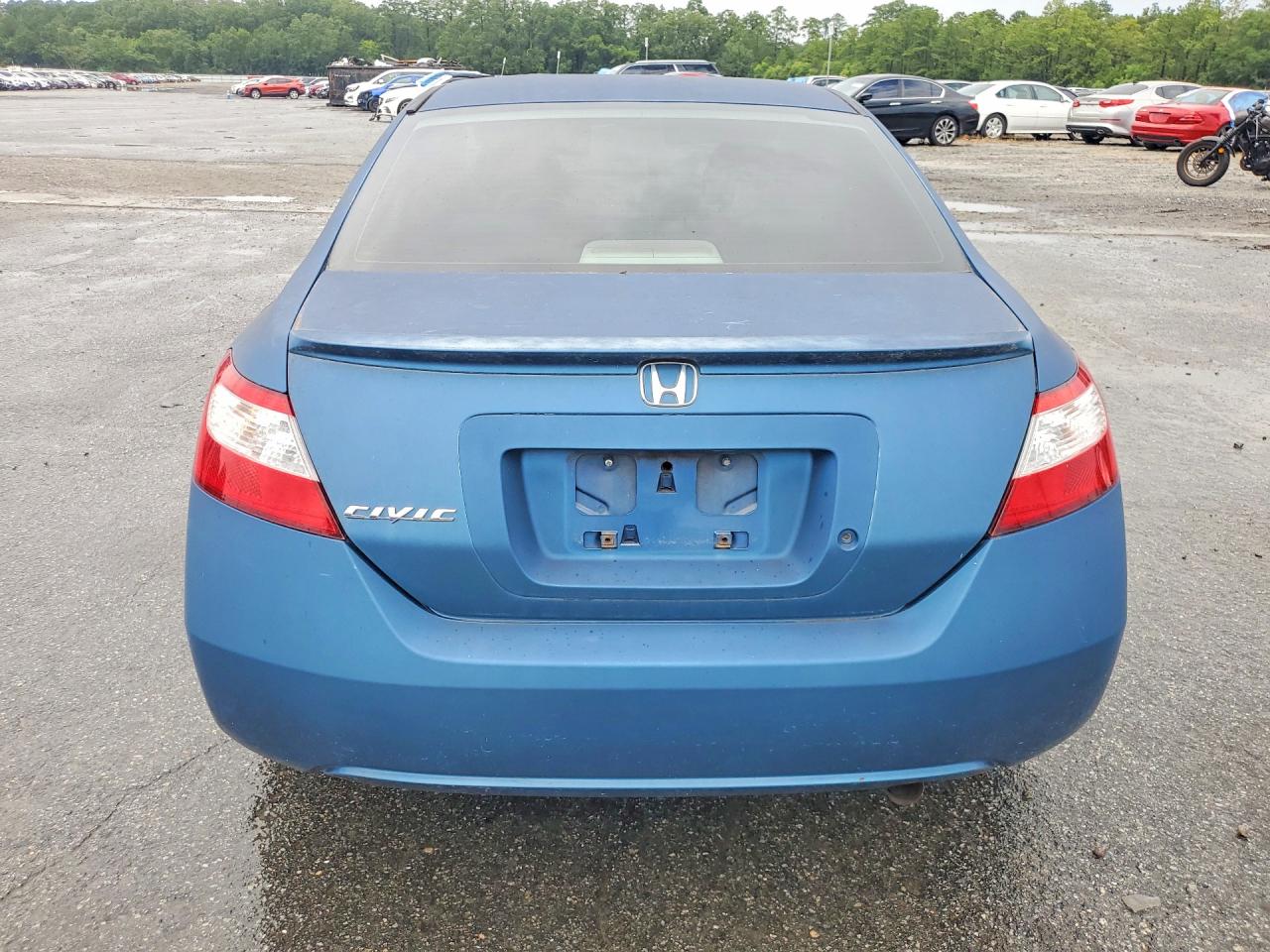 2006 Honda Civic Lx Blue vin: 2HGFG12636H565698
