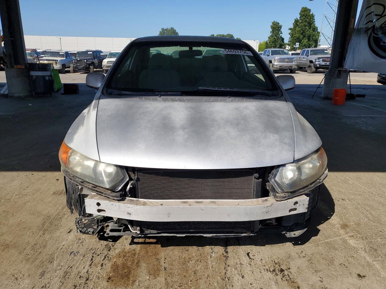 2007 Honda Civic Lx Серебряный vin: 2HGFG12637H520164