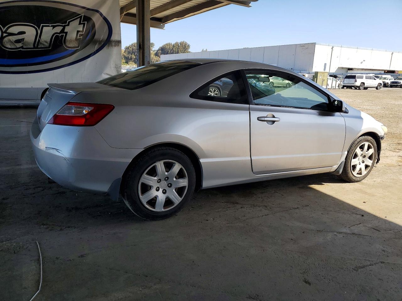 2007 Honda Civic Lx Серебряный vin: 2HGFG12637H520164