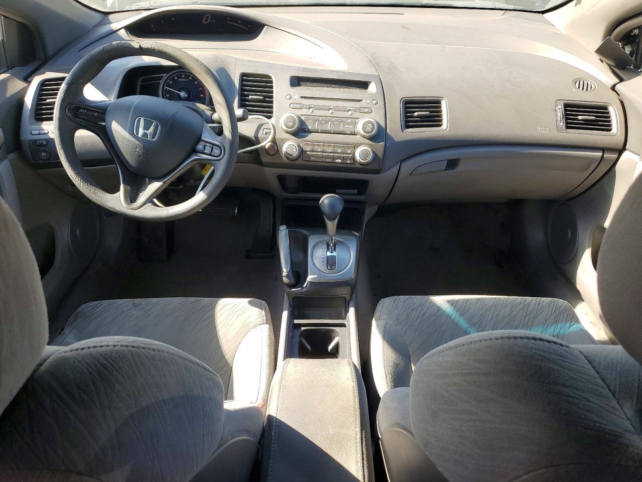 2007 Honda Civic Lx Blue vin: 2HGFG12637H578517