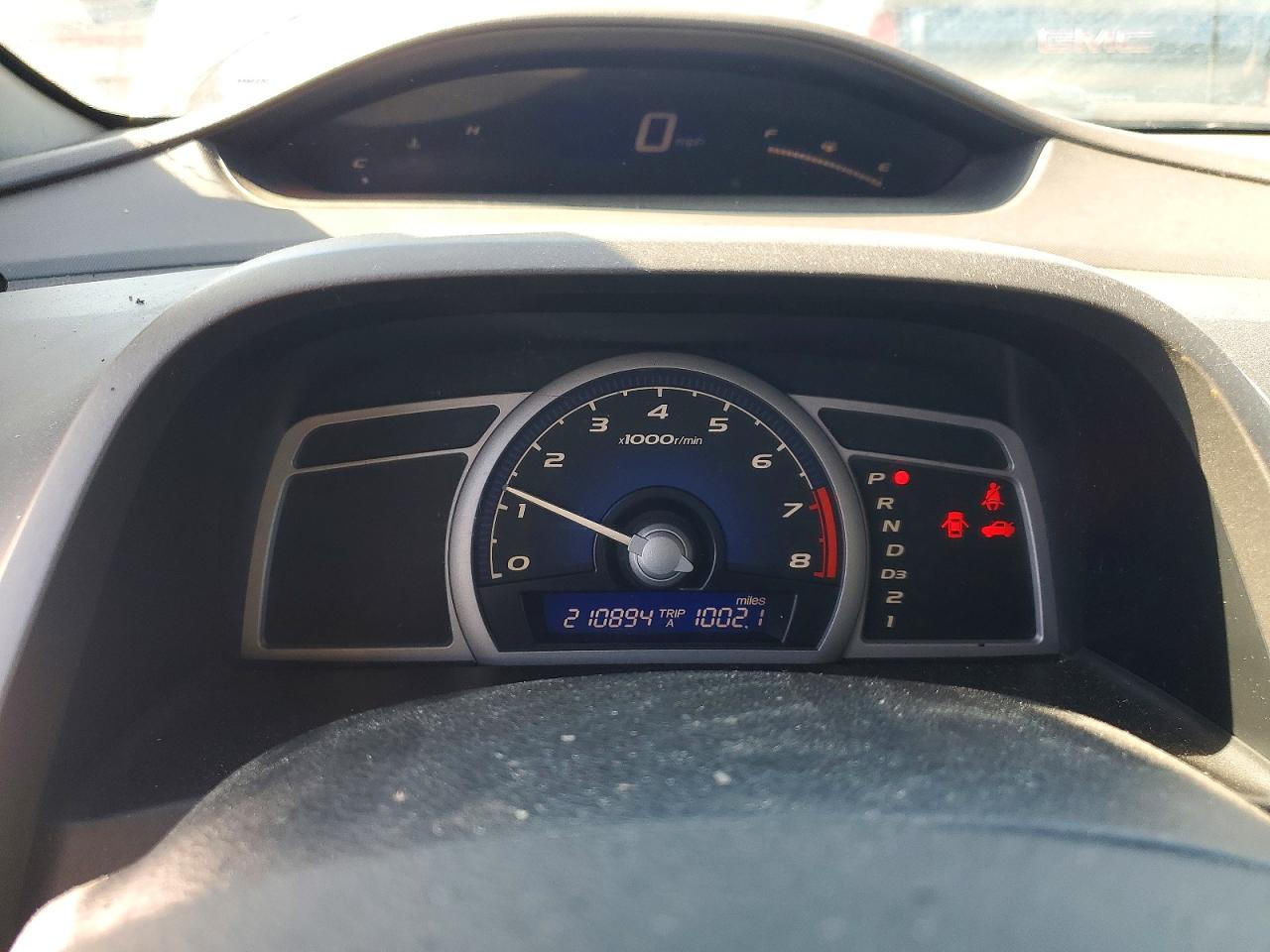 2007 Honda Civic Lx Blue vin: 2HGFG12637H578517