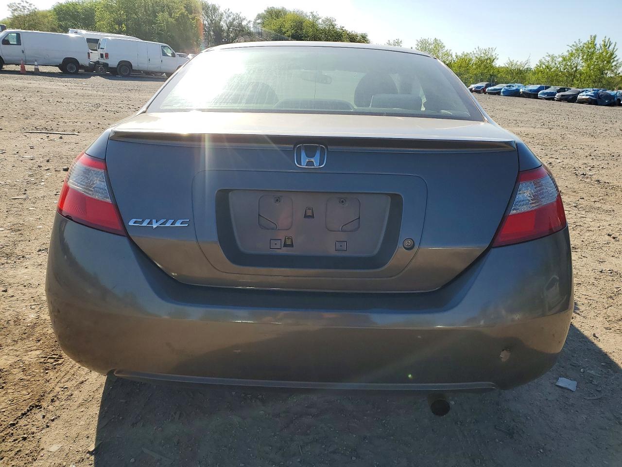 2009 Honda Civic Lx Gray vin: 2HGFG12639H520149
