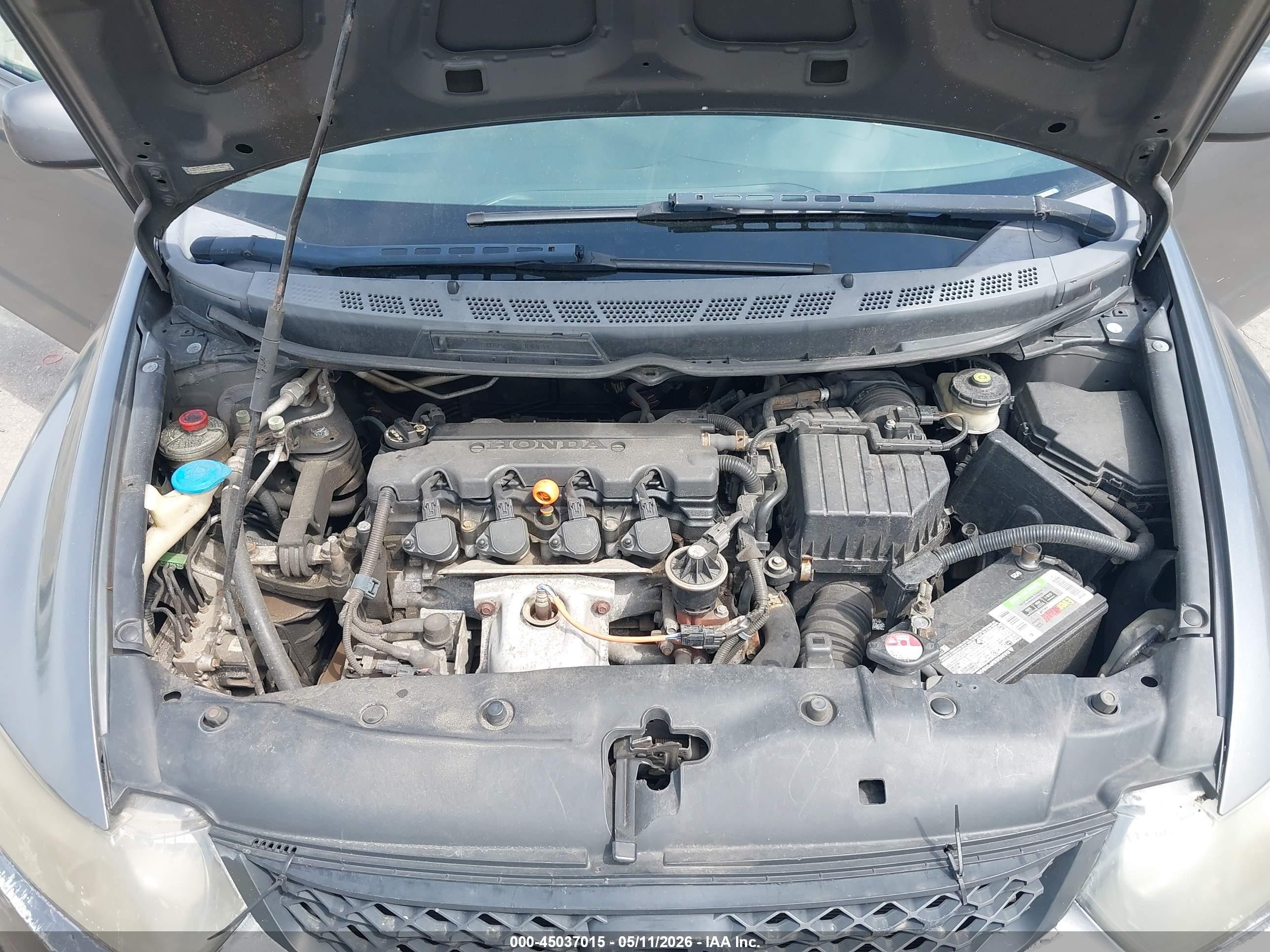 2009 Honda Civic Lx Gray vin: 2HGFG12639H521382
