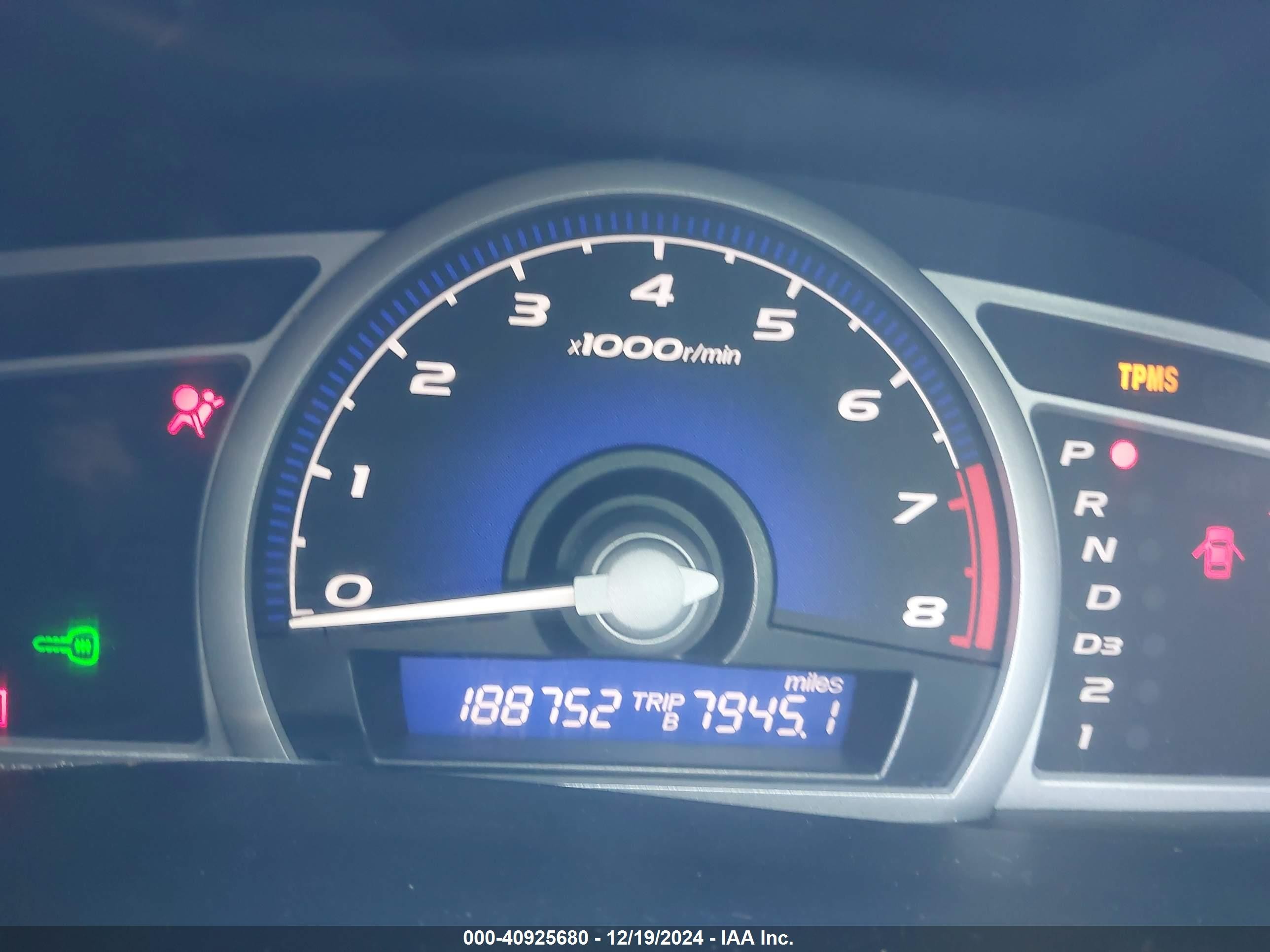 2009 Honda Civic Lx Blue vin: 2HGFG12639H528283