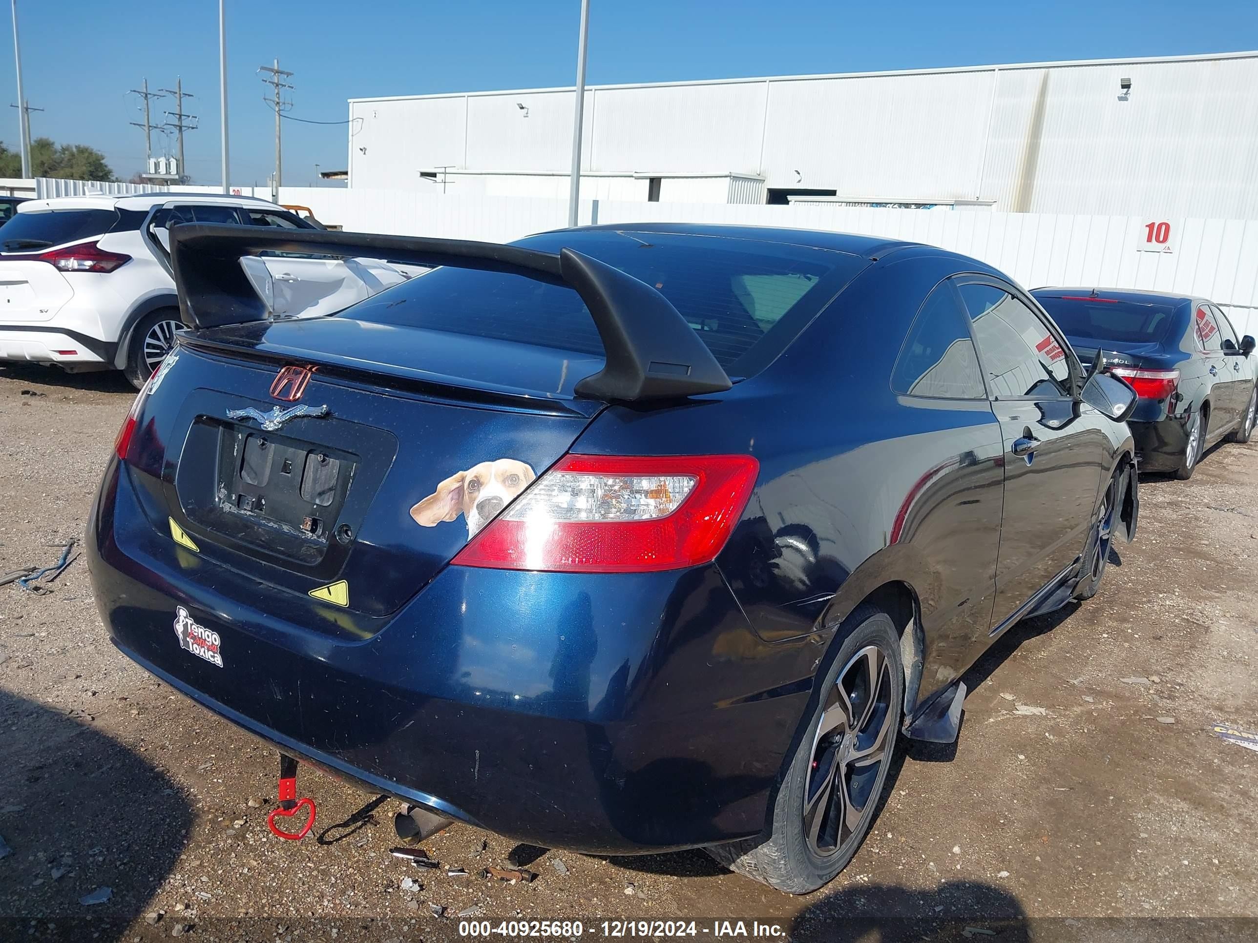 2009 Honda Civic Lx Blue vin: 2HGFG12639H528283
