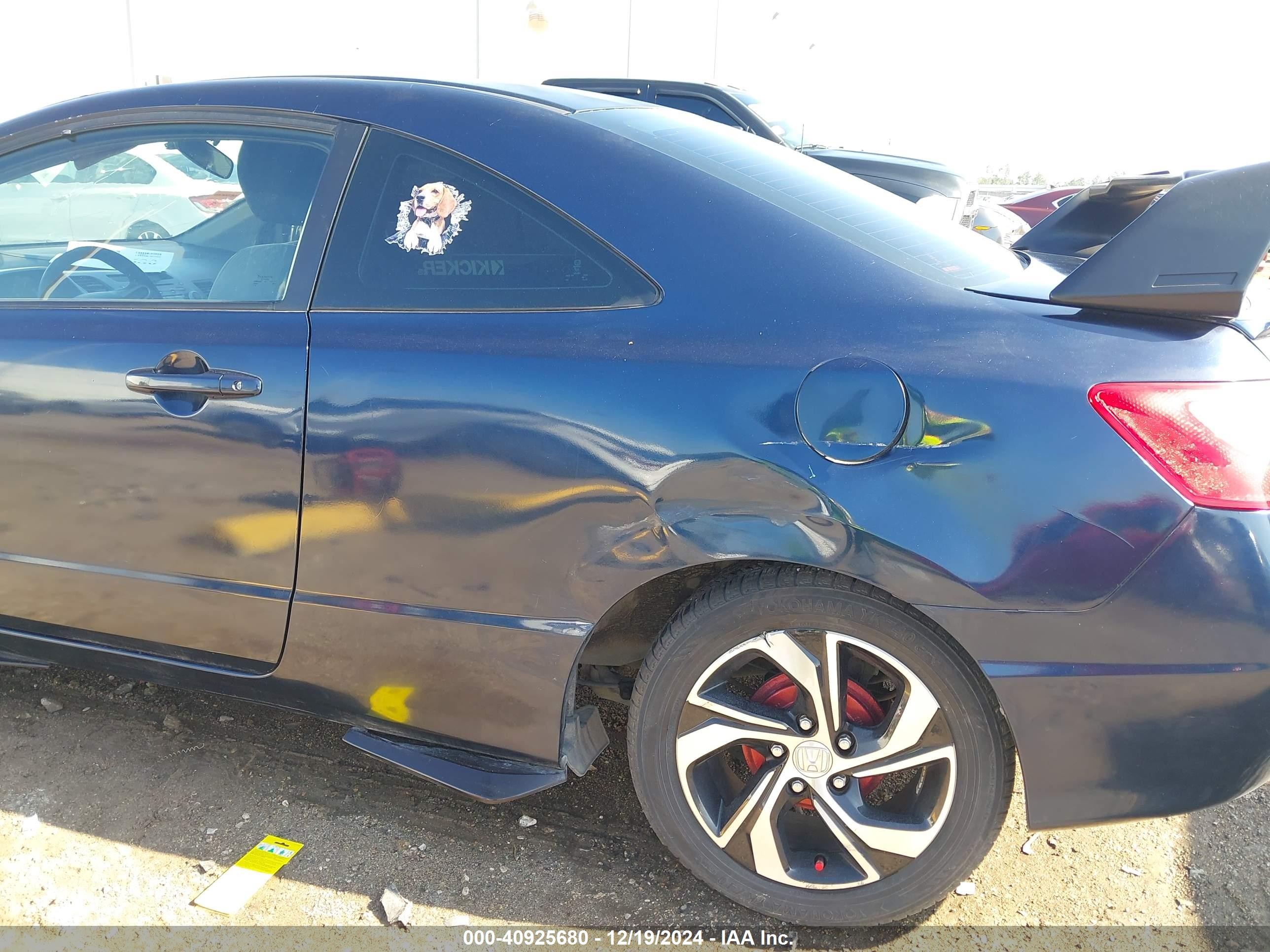 2009 Honda Civic Lx Blue vin: 2HGFG12639H528283