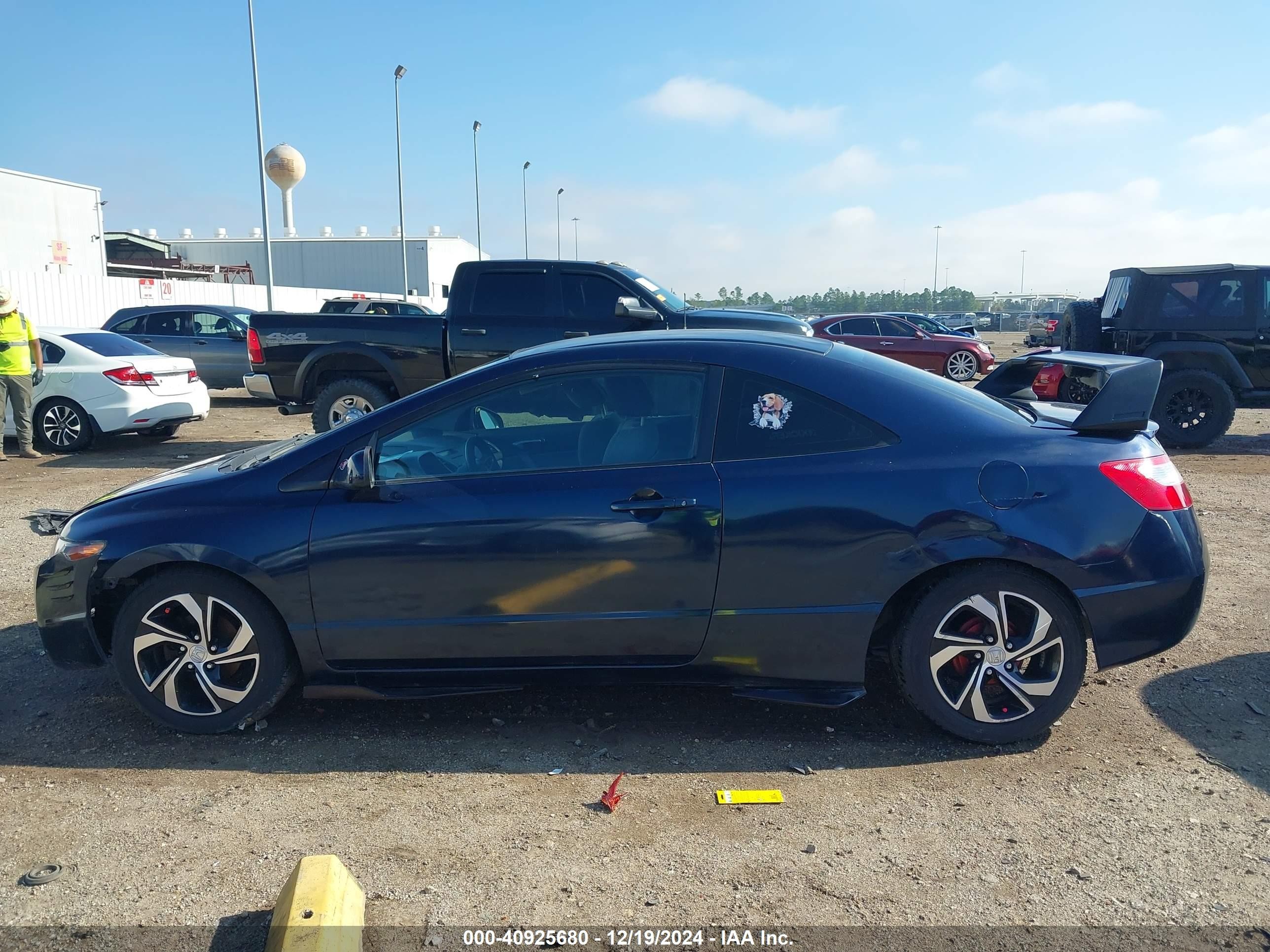 2009 Honda Civic Lx Blue vin: 2HGFG12639H528283