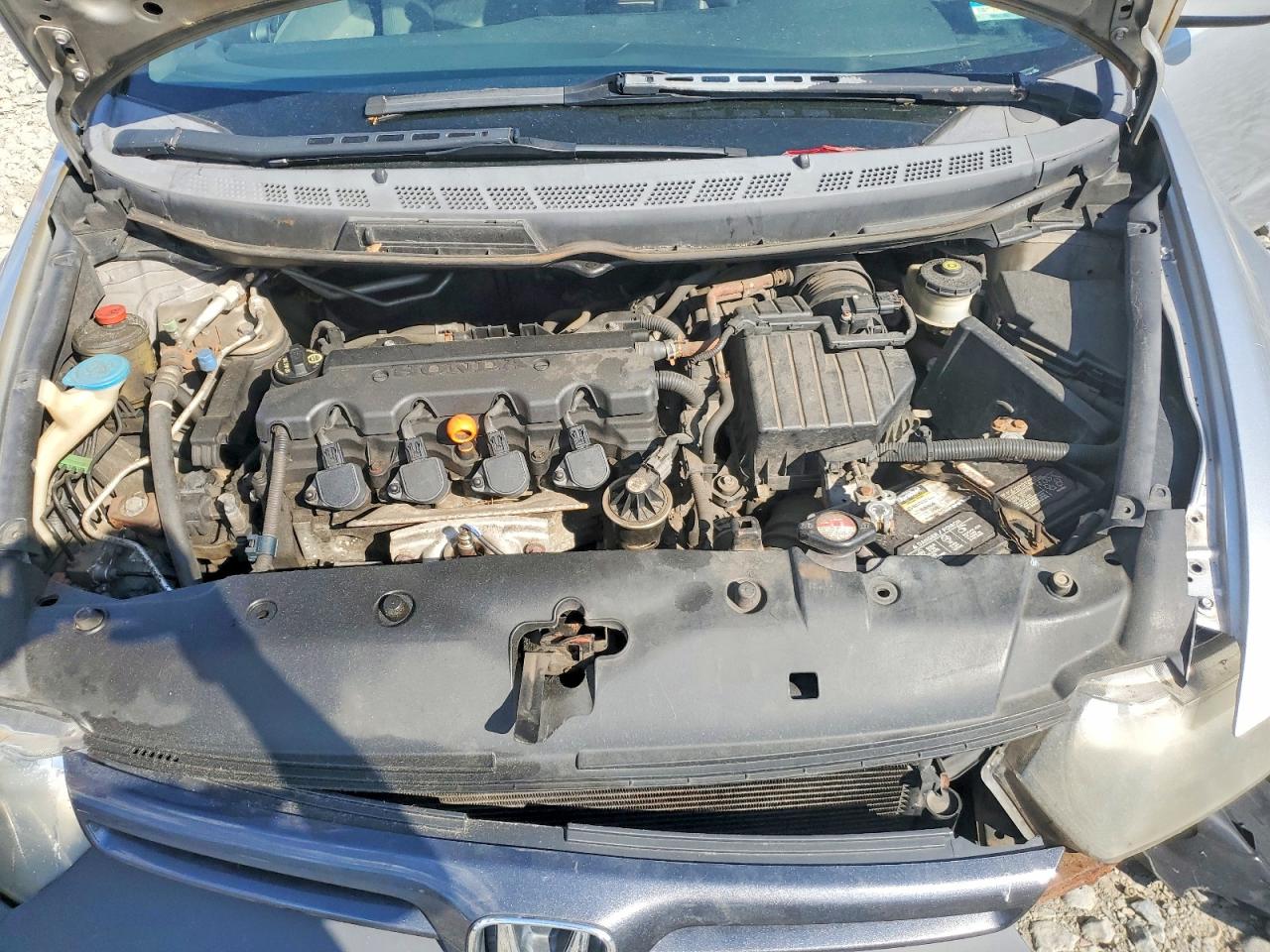 2006 Honda Civic Lx Gray vin: 2HGFG12646H514176