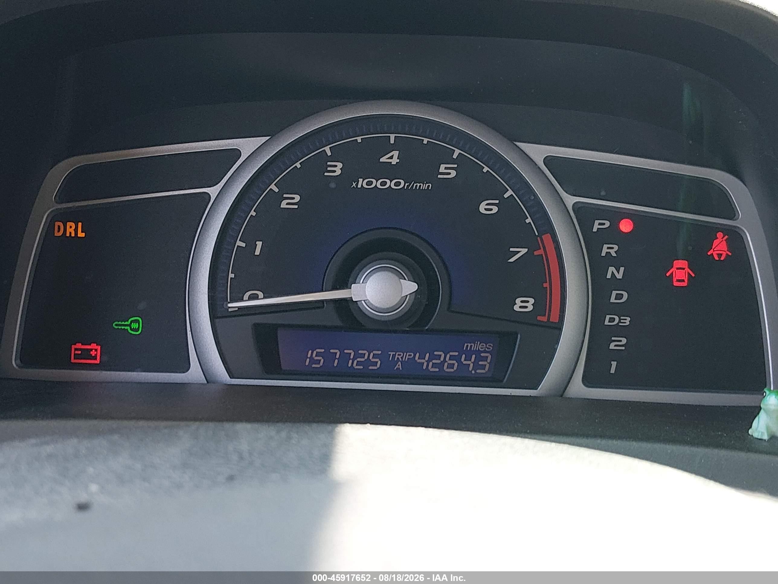 2006 Honda Civic Lx Blue vin: 2HGFG12646H537652