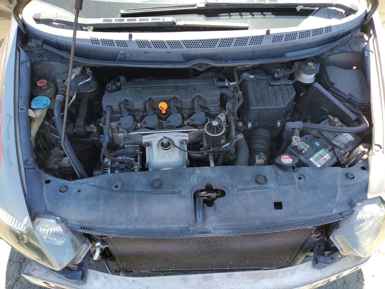2006 Honda Civic Lx Gray vin: 2HGFG12646H549378