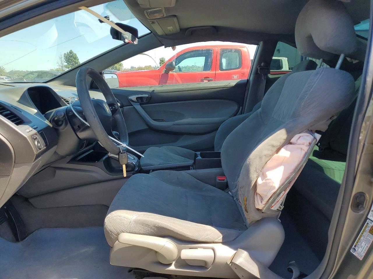 2006 Honda Civic Lx Gray vin: 2HGFG12646H549378