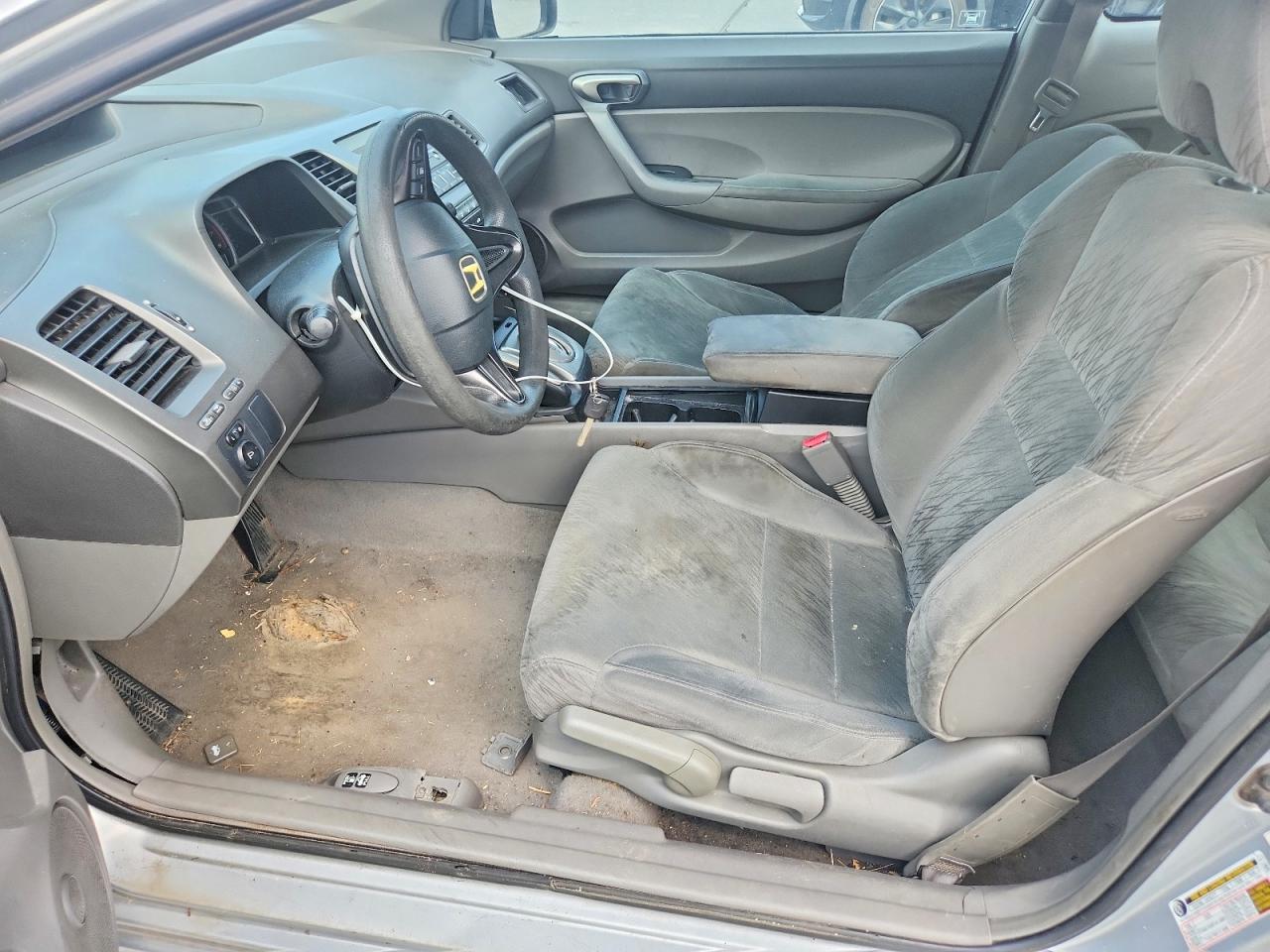 2006 Honda Civic Lx Gray vin: 2HGFG12646H560672