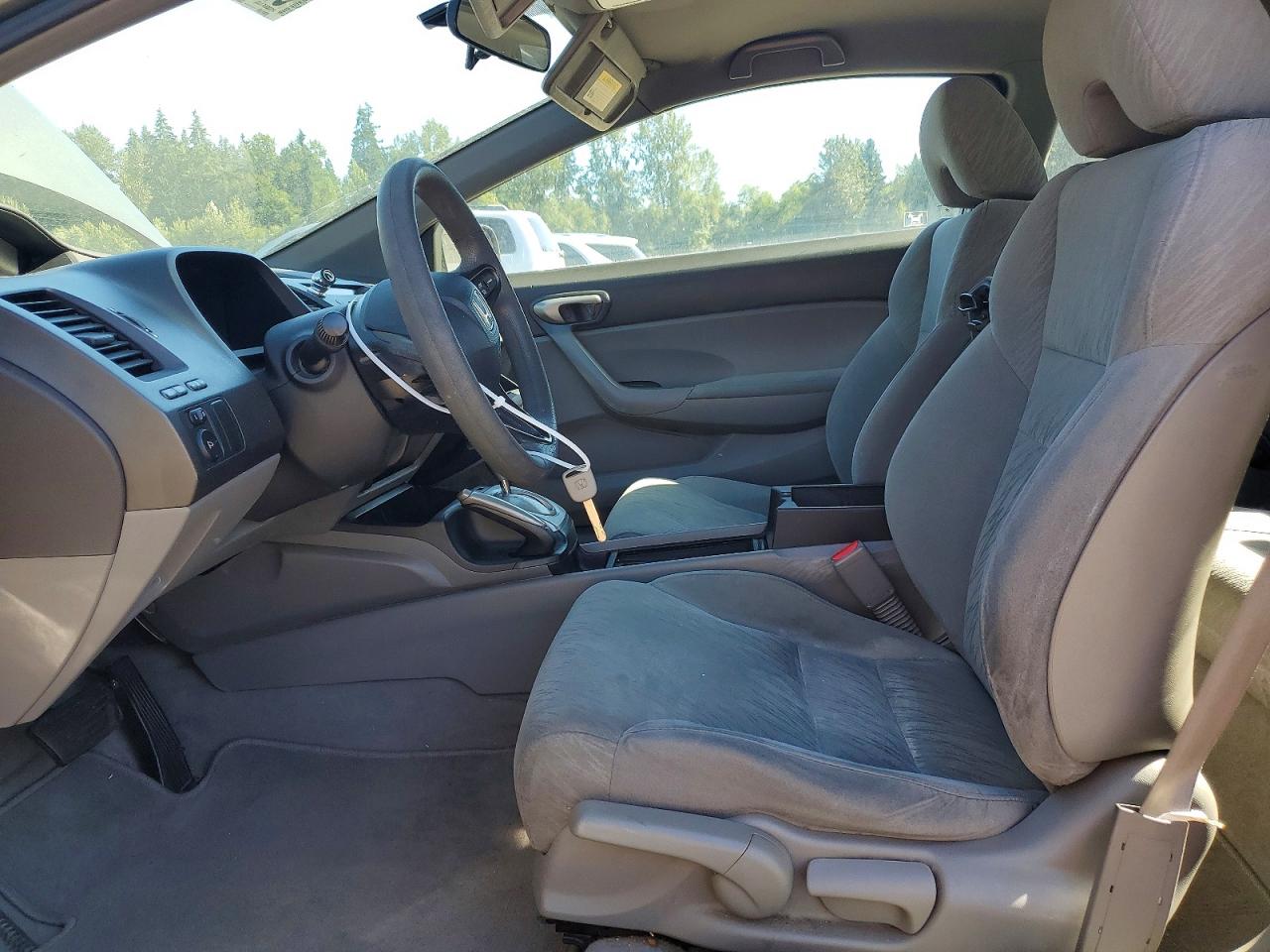 2007 Honda Civic Lx Gray vin: 2HGFG12647H505446