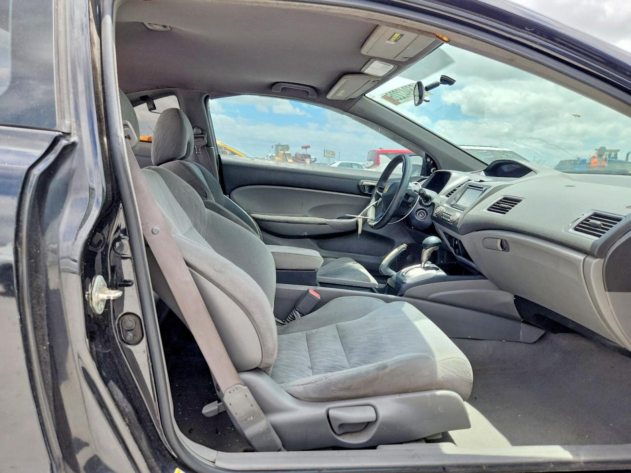 2007 Honda Civic Lx Black vin: 2HGFG12647H561595
