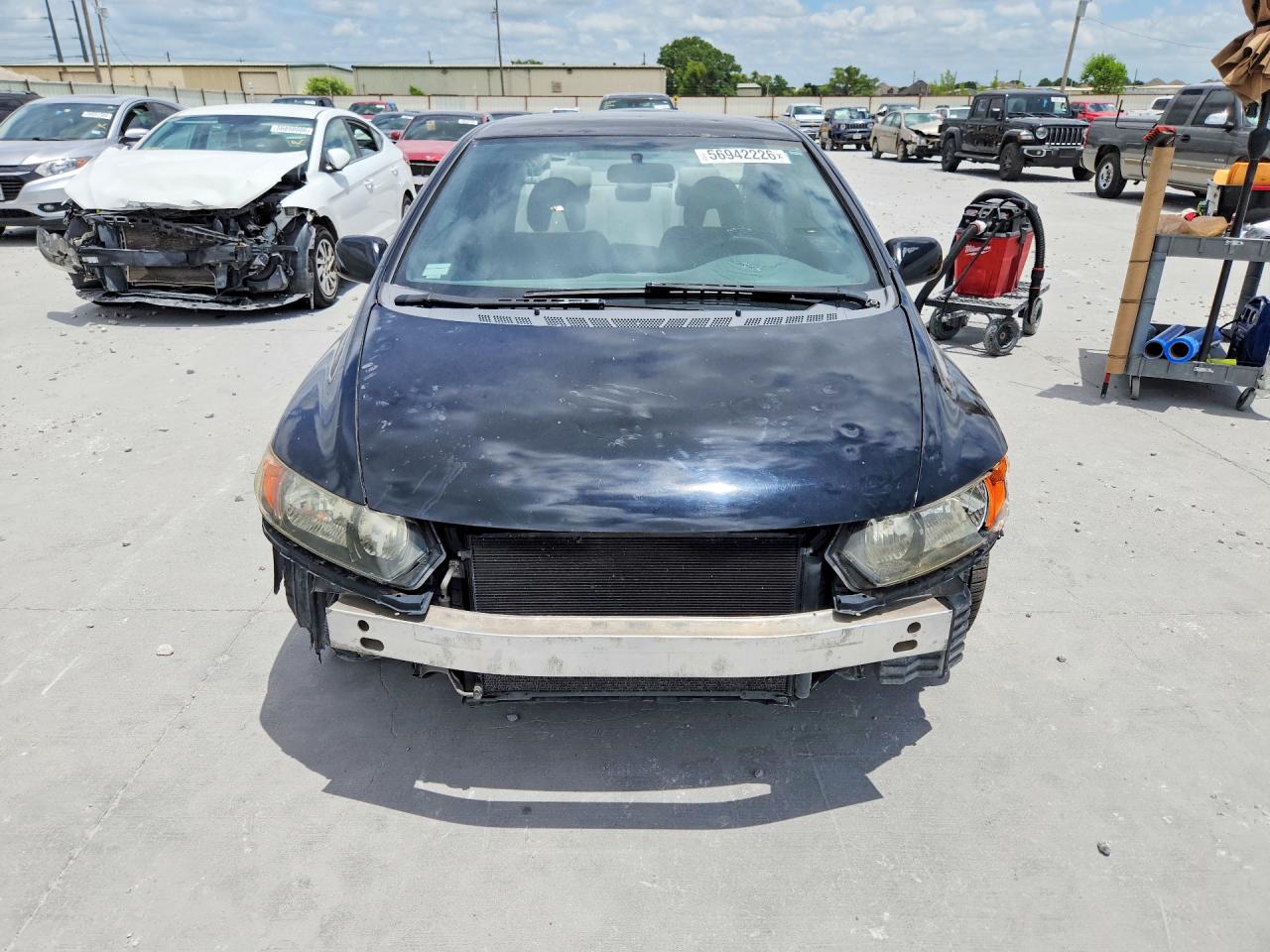 2007 Honda Civic Lx Black vin: 2HGFG12647H561595