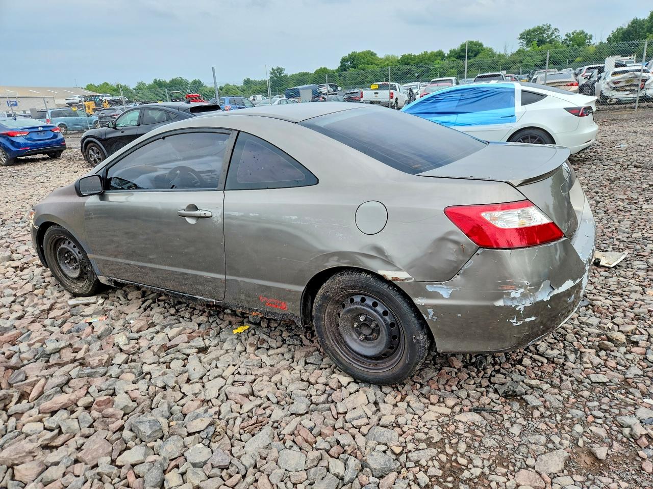 2008 Honda Civic Lx Tan vin: 2HGFG12648H502984