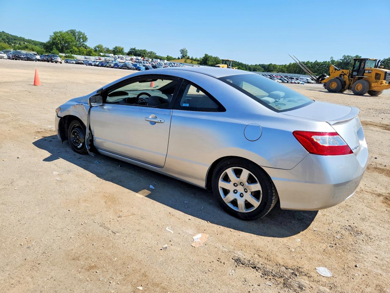 2008 Honda Civic Lx Silver vin: 2HGFG12648H544880