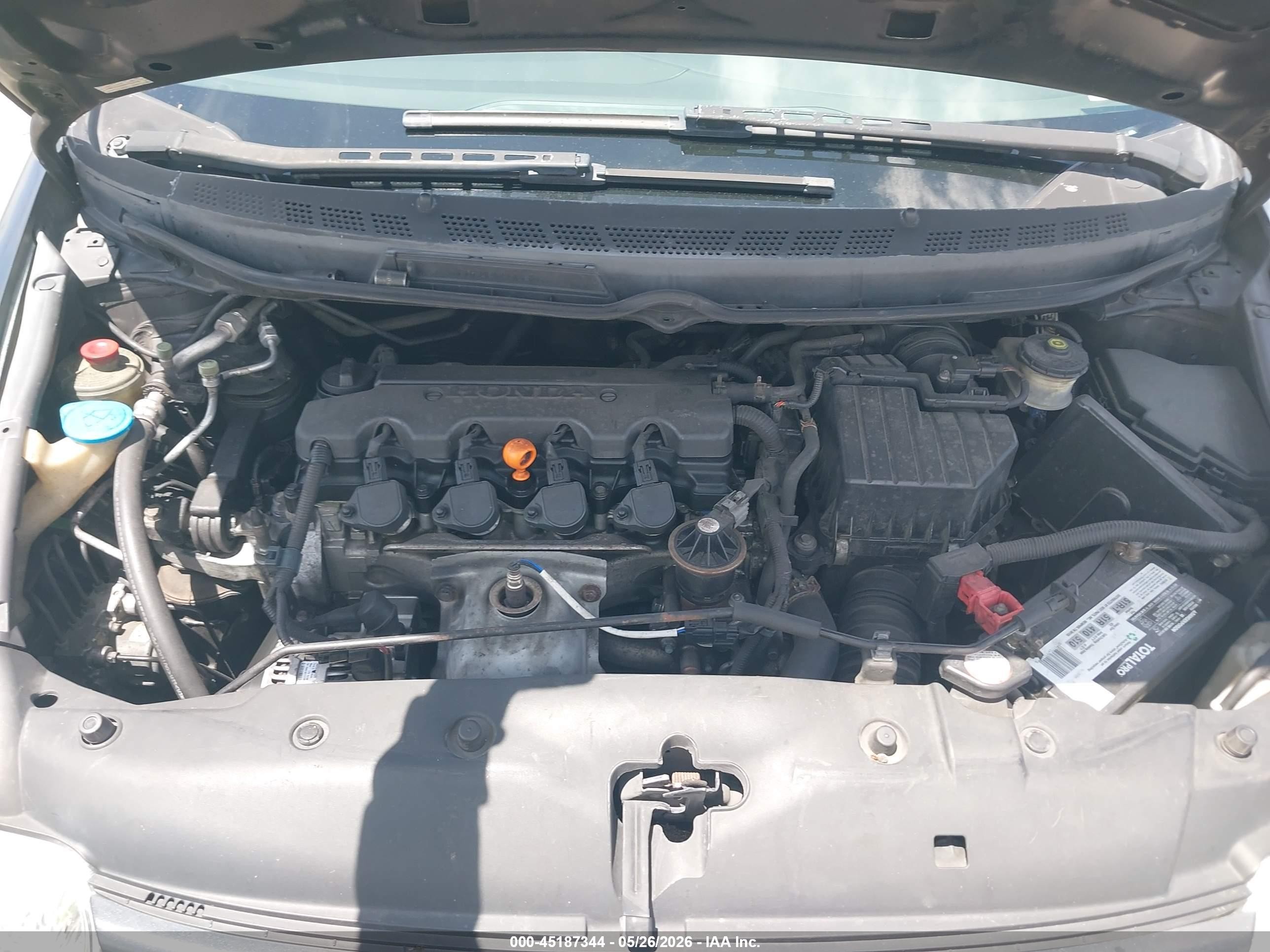 2008 Honda Civic Lx Black vin: 2HGFG12648H552509