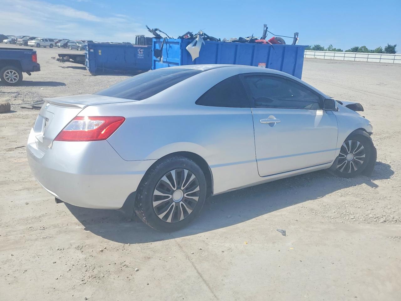 2008 Honda Civic Lx Silver vin: 2HGFG12648H581752